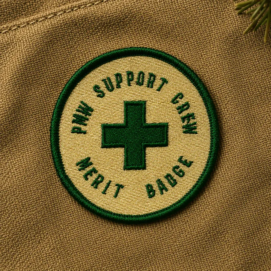 Support Crew Patch